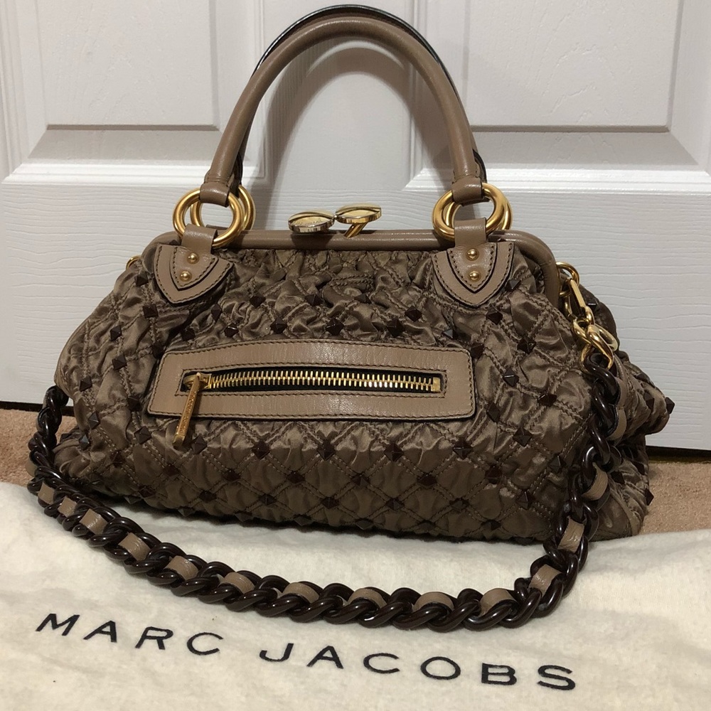 Marc Jacobs Satin Stam Bag